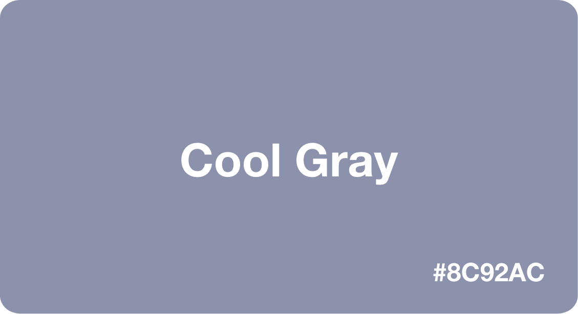 Cool Gray Color: Best Practices, Color Codes, Palettes & More!